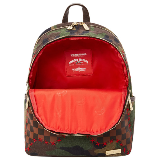 Sprayground Τσάντα πλάτης Shark Shape Check savage